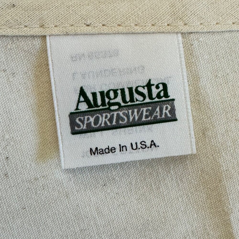 Vintage Ken Davis Bar-B-Q Sauce Apron Augusta Sportswear 100% Cotton USA - Picture 4 of 9